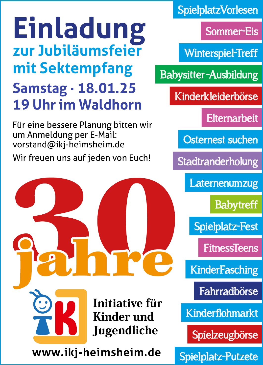 30 Jahre IKJ
