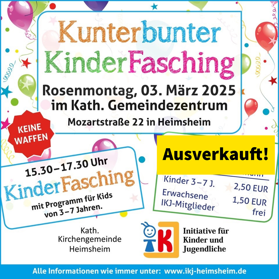 2025 Kinderfasching